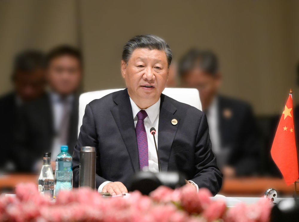 习近平出席金砖国家领导人第十五次会晤并发表重要讲话 习近平出席金砖国家领导人第十五次会晤并发表重要讲话