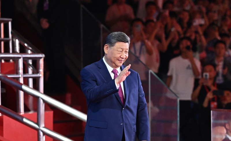 第十五届全国运动会在广东广州隆重开幕 习近平出席开幕式并宣布运动会开幕